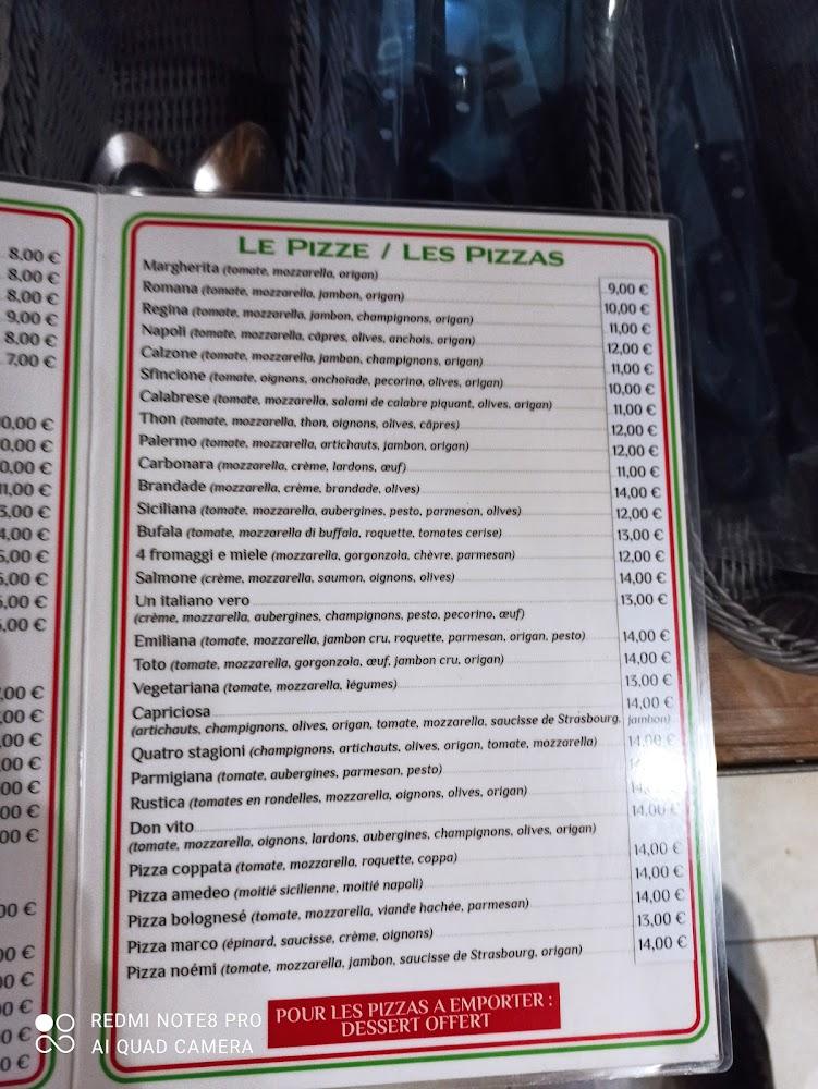 Un italiano vero - Menu Image 4