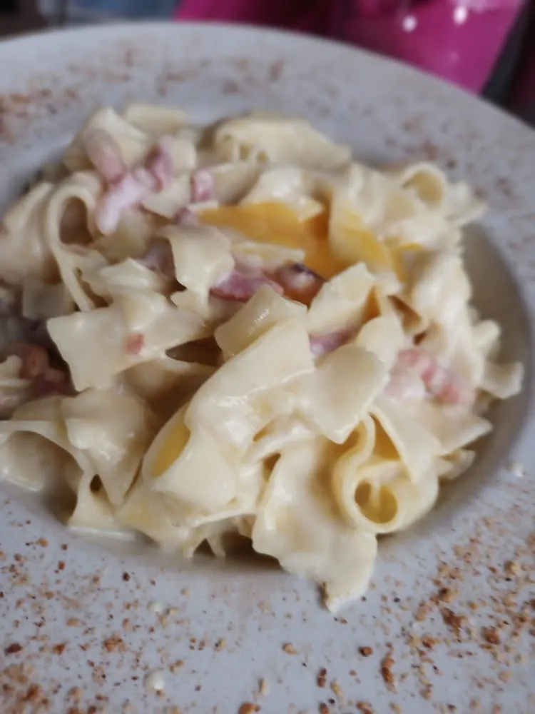 Tagliatelles Carbonara